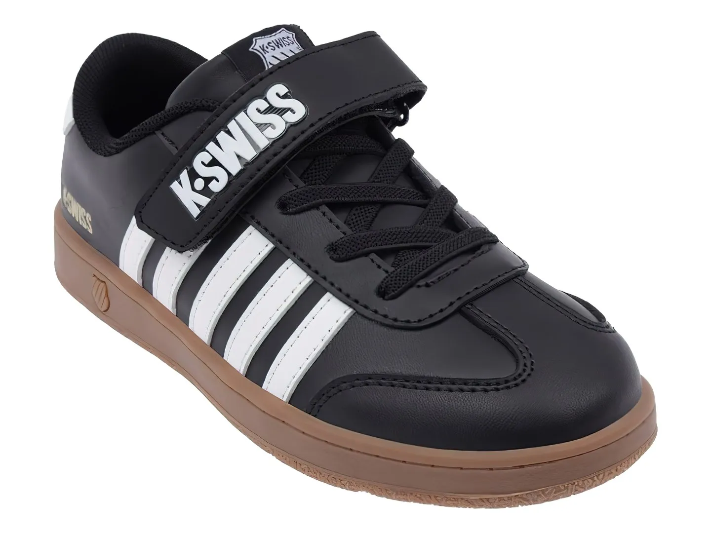 KSWISS 2F744 010 BLK/WHT/GUM FRANCIS COURT  11  16