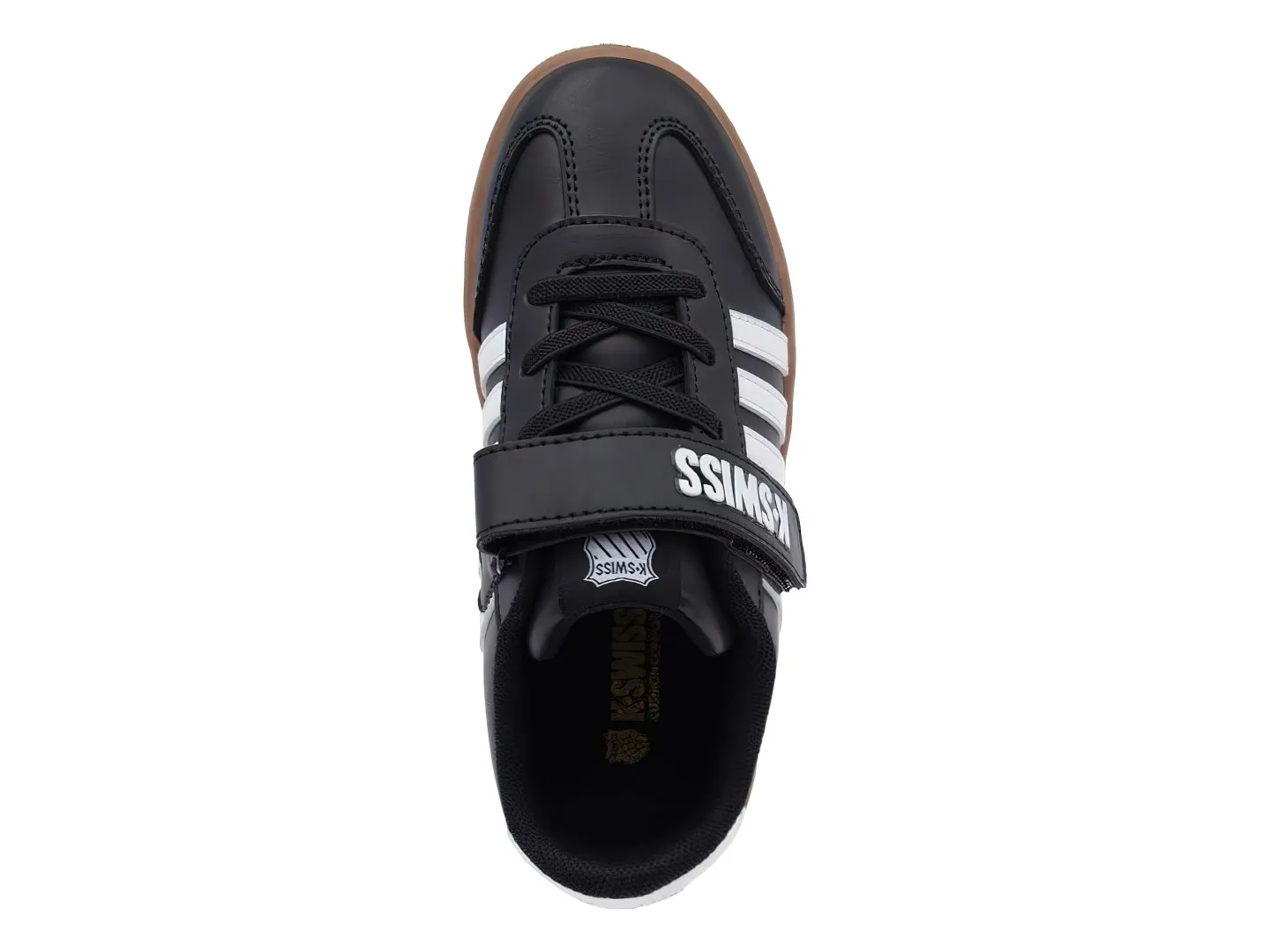 KSWISS 2F744 010 BLK/WHT/GUM FRANCIS COURT  11  16