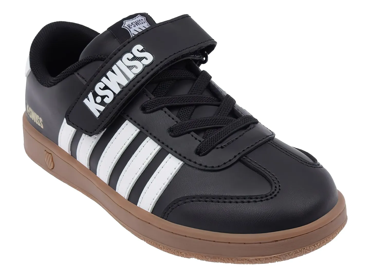 KSWISS 5F744 010 BLK/WHT/GUM FRANCIS COURT  1722