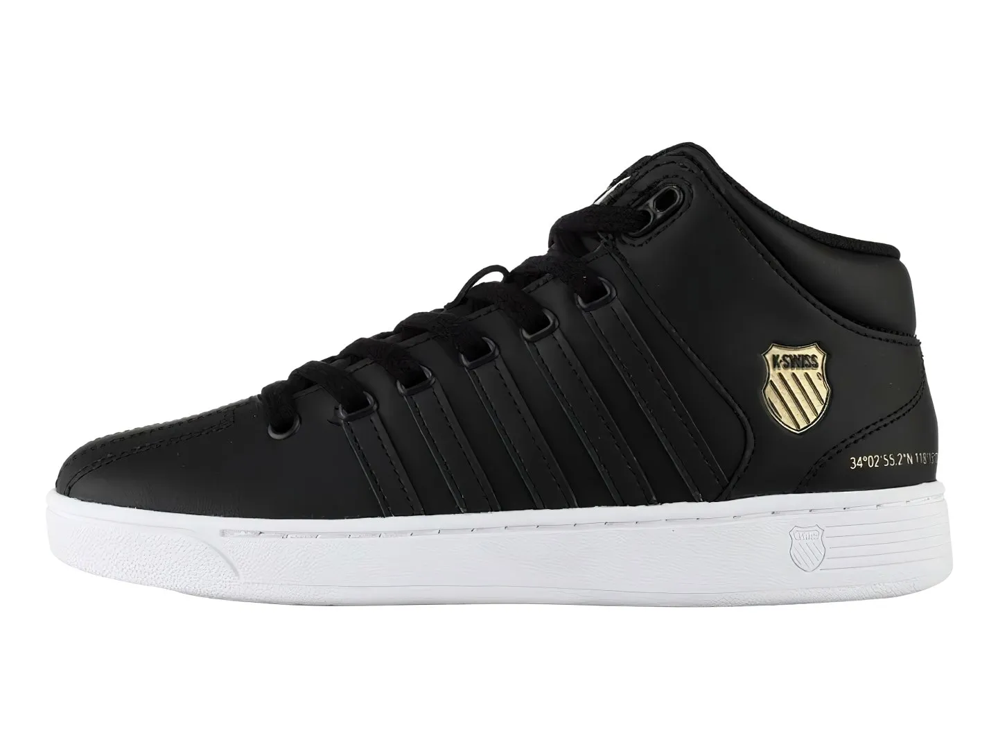KSWISS 8F745 002 BLACK COURT PRO CHUKKA  2226