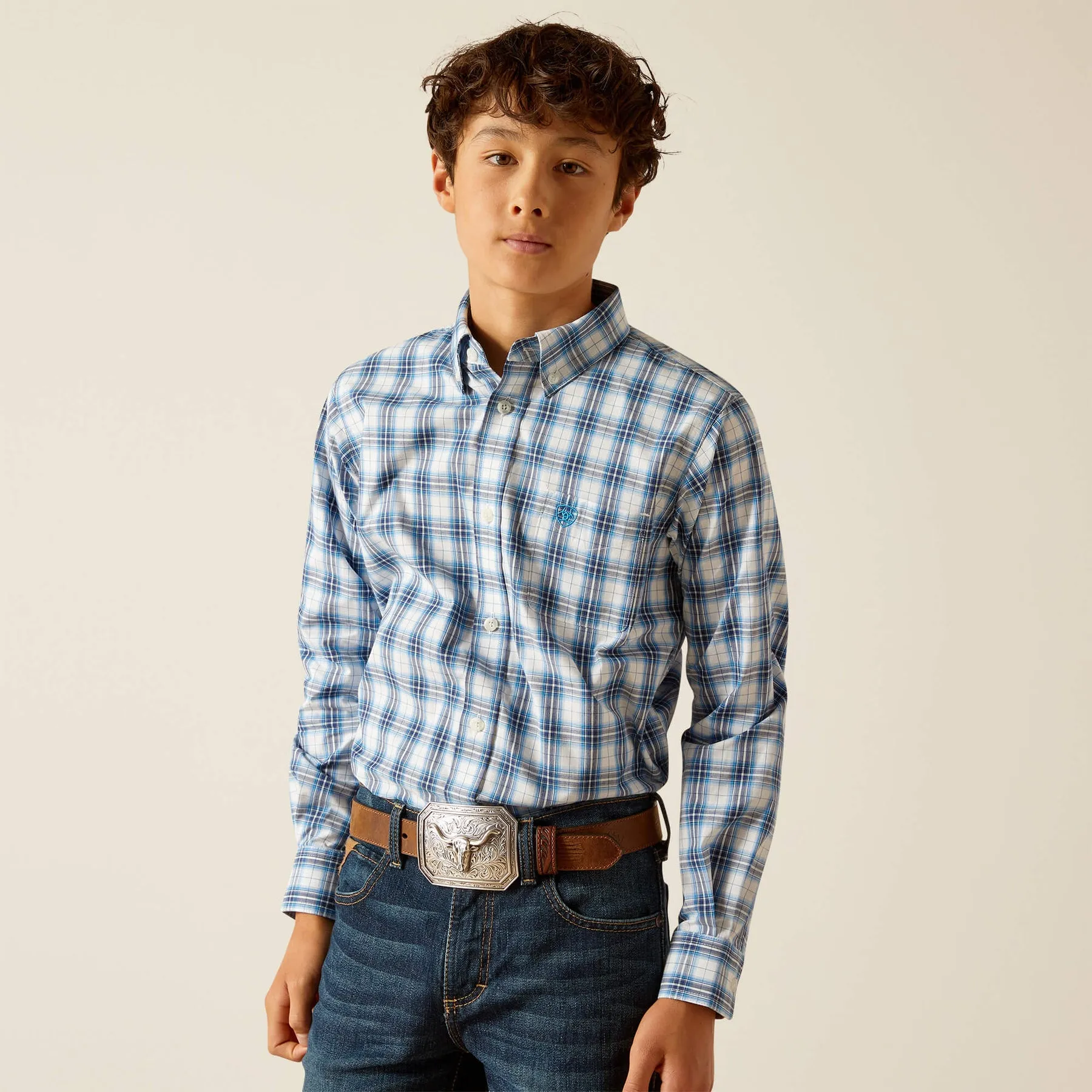 KID'S ARIAT PRO SERIES PHONIEX CLASSIC FIT SHIRT