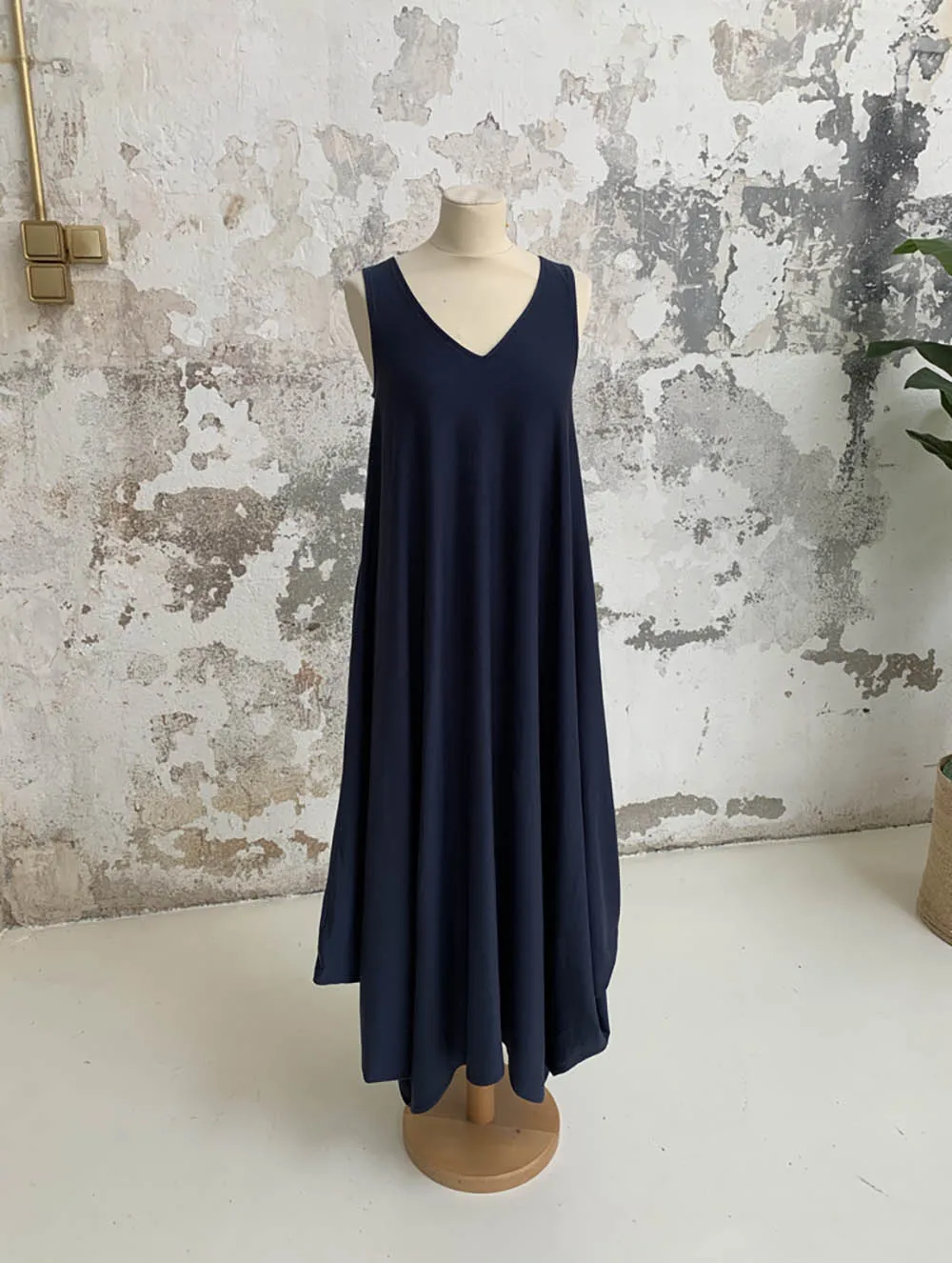 Kioto Dress Azul Prusia