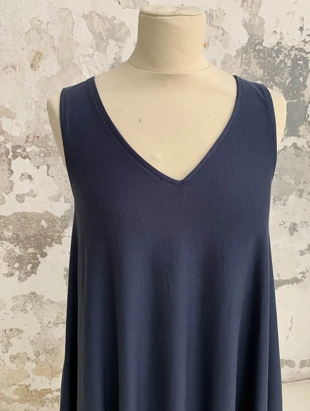 Kioto Dress Azul Prusia