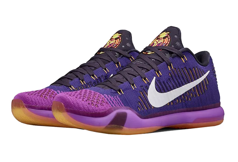 Kobe X Elite Low "Draft Pick" (515/court purple/white/purple)