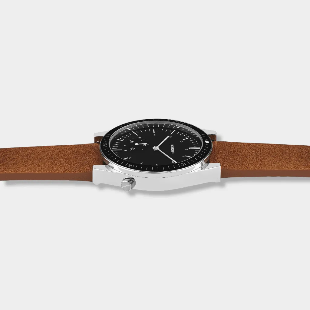Komono – Reloj Ray legacy leather cognac