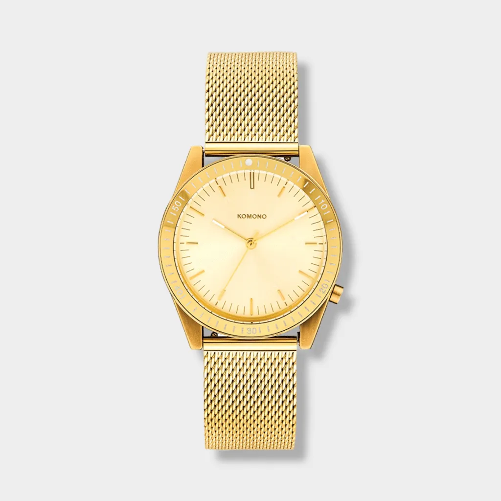 Komono – Reloj Ray legacy mesh all gold