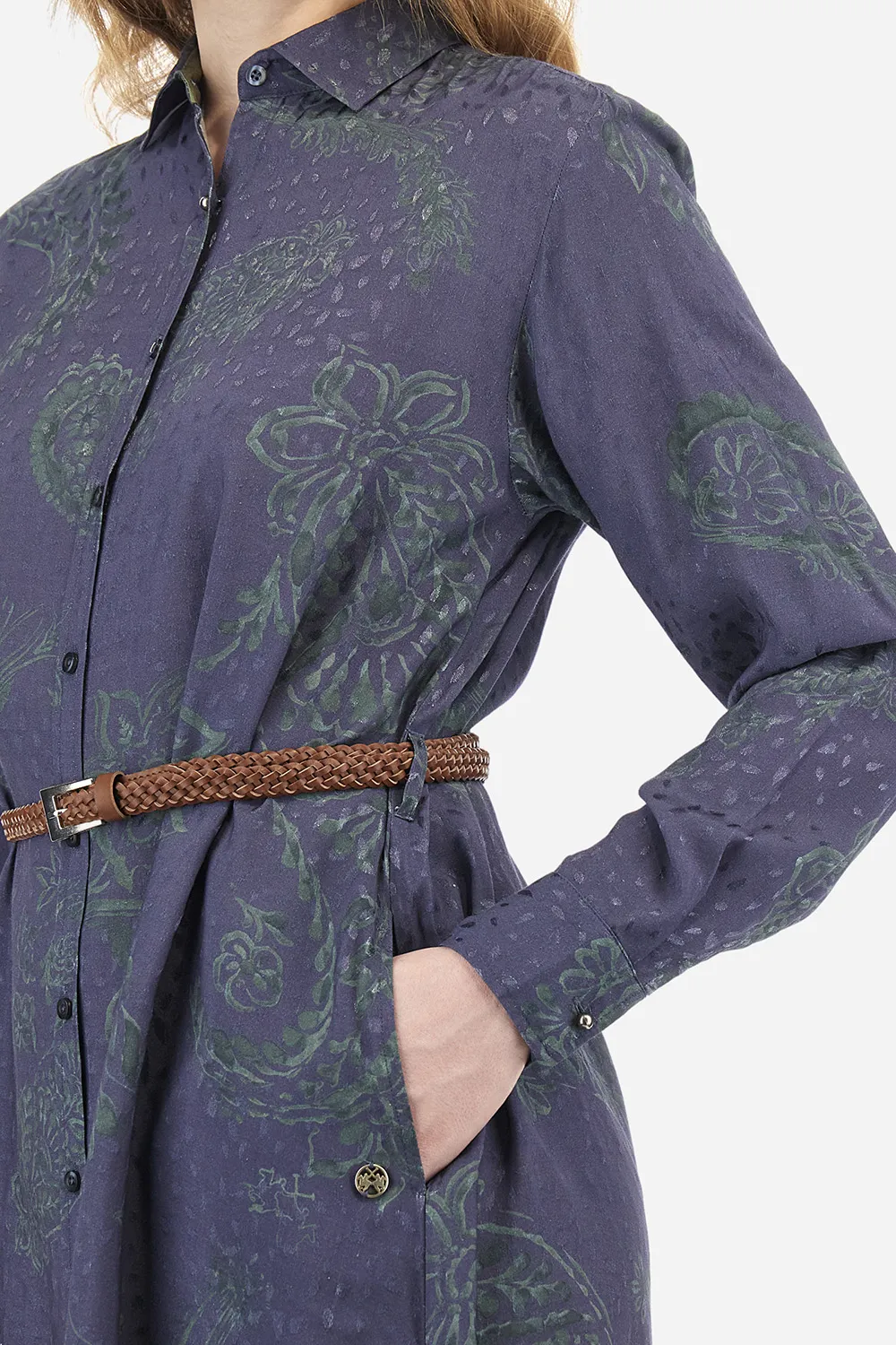 La Martina Vestido Zoee Navy