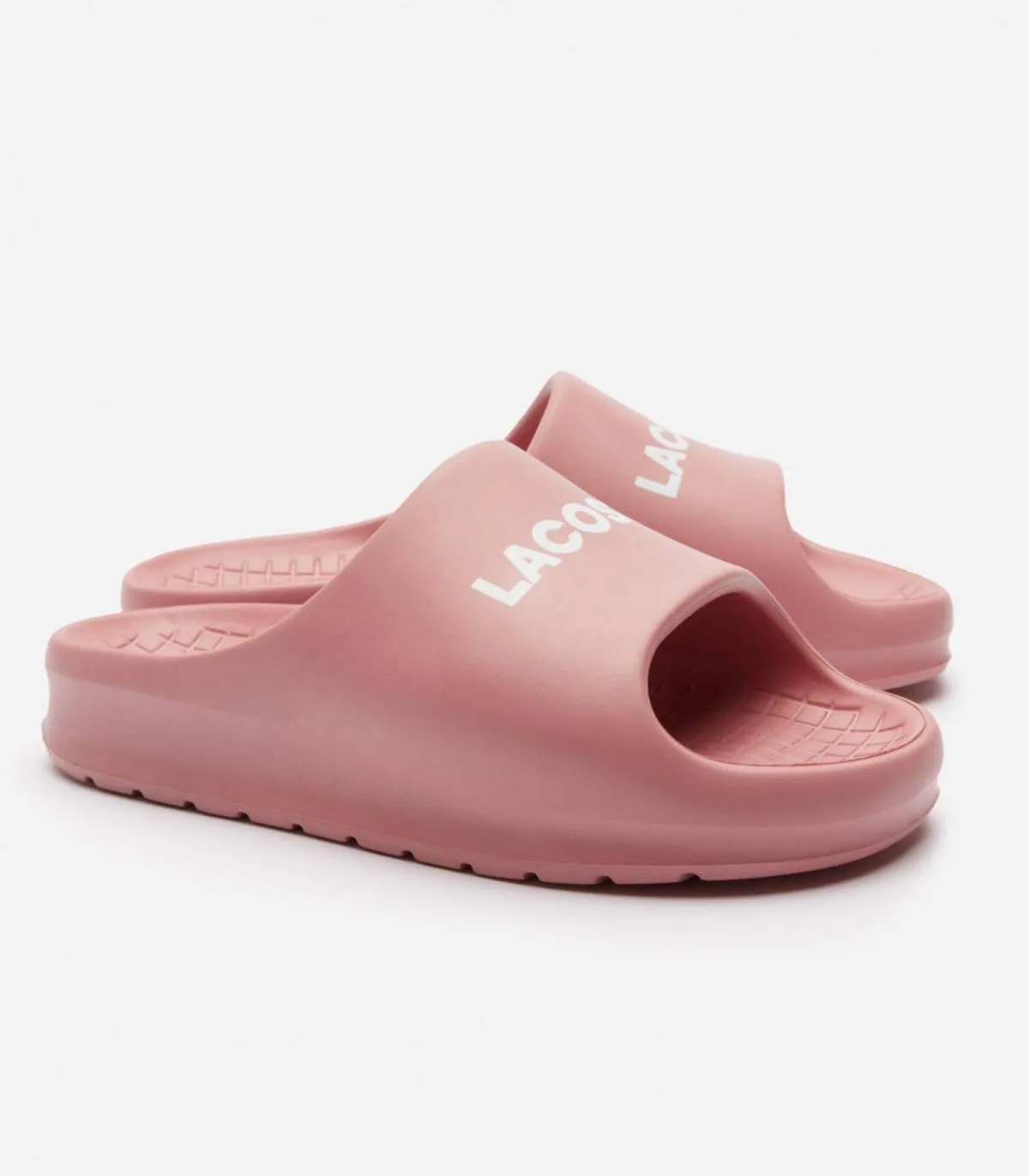 LACOSTE  CHANCLAS PARA MUJER ROSA  SERVE SLIDE 2.0 124 1 CFA