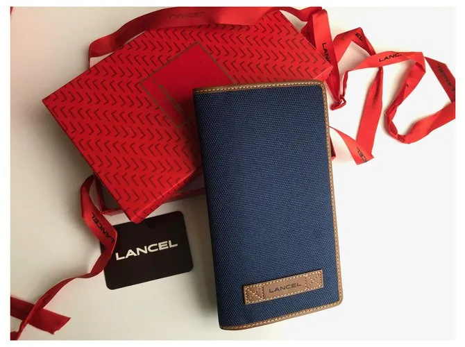 Lancel Calendar Holder Azul 
