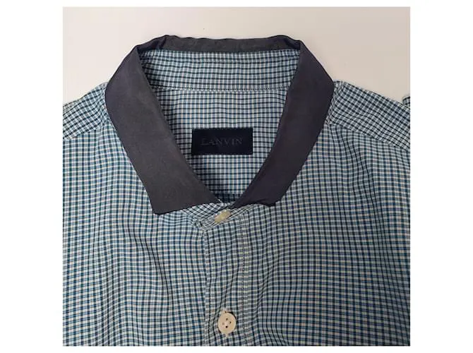 Lanvin Camisetas Azul 