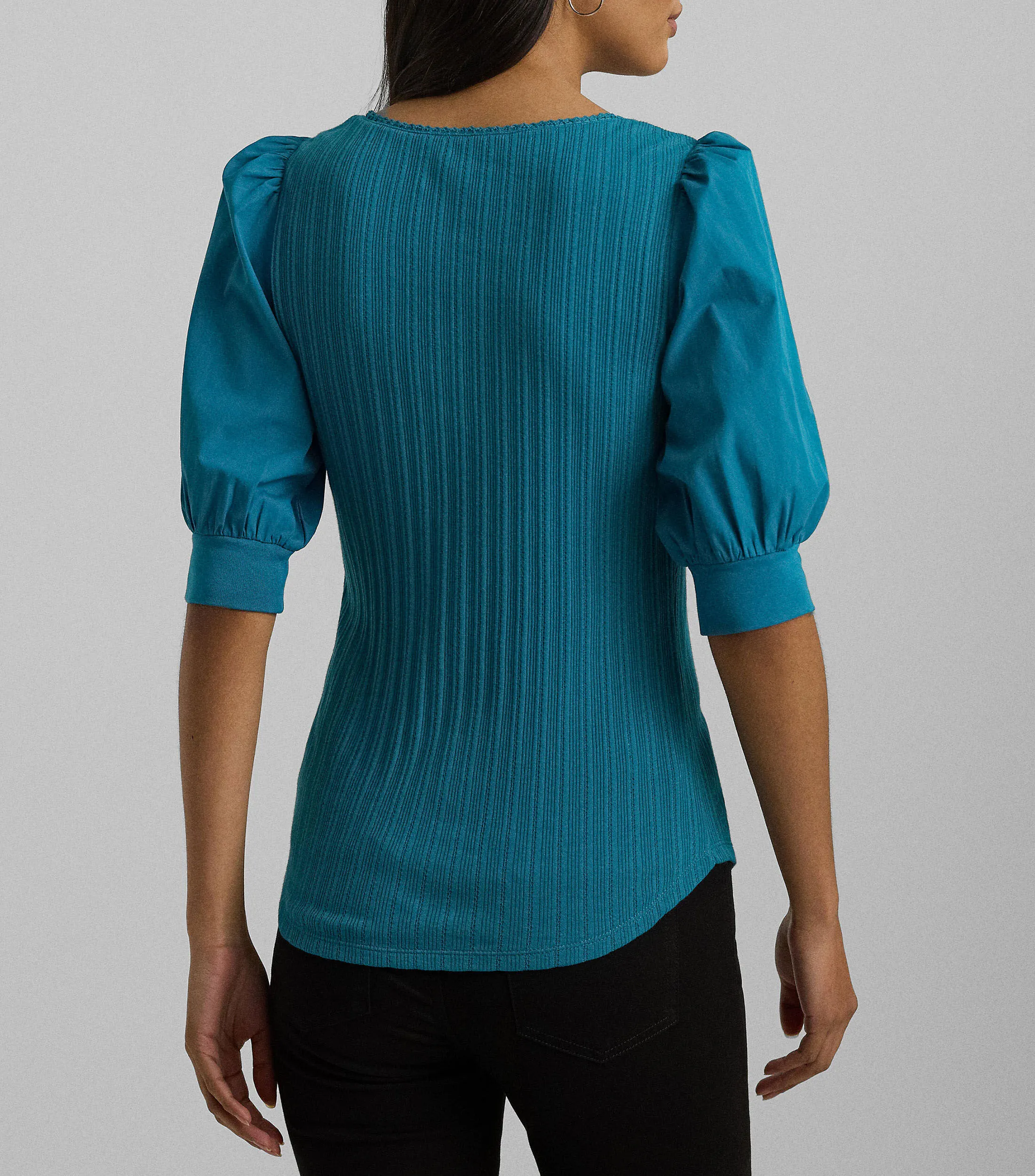 Lauren Ralph Lauren Blusa manga corta Mujer