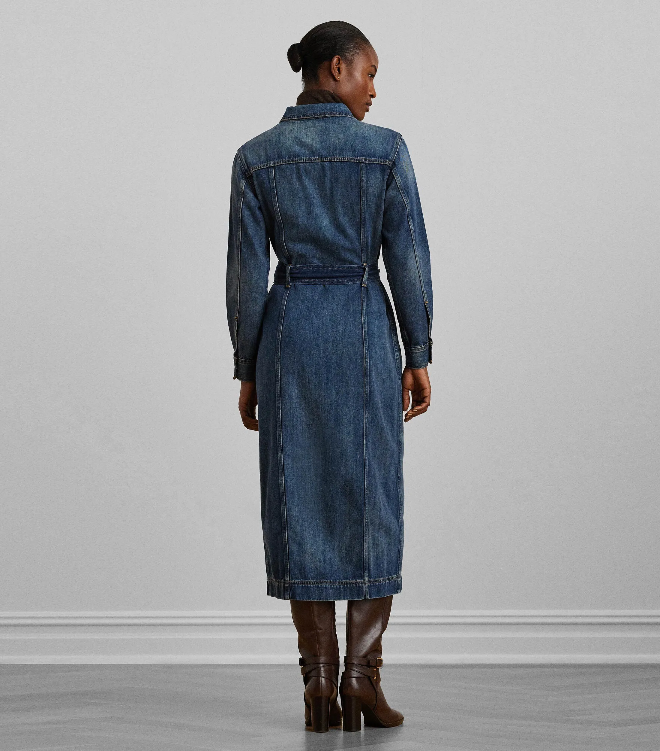 Lauren Ralph Lauren Vestido largo manga larga Mujer