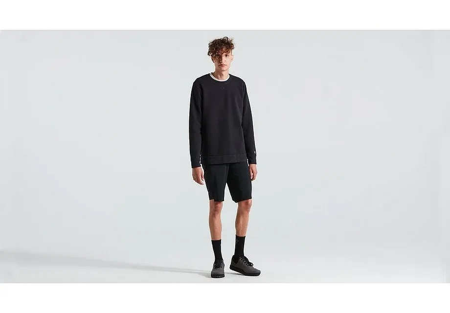 LEGACY CREWNECK LS MEN BLK XXL