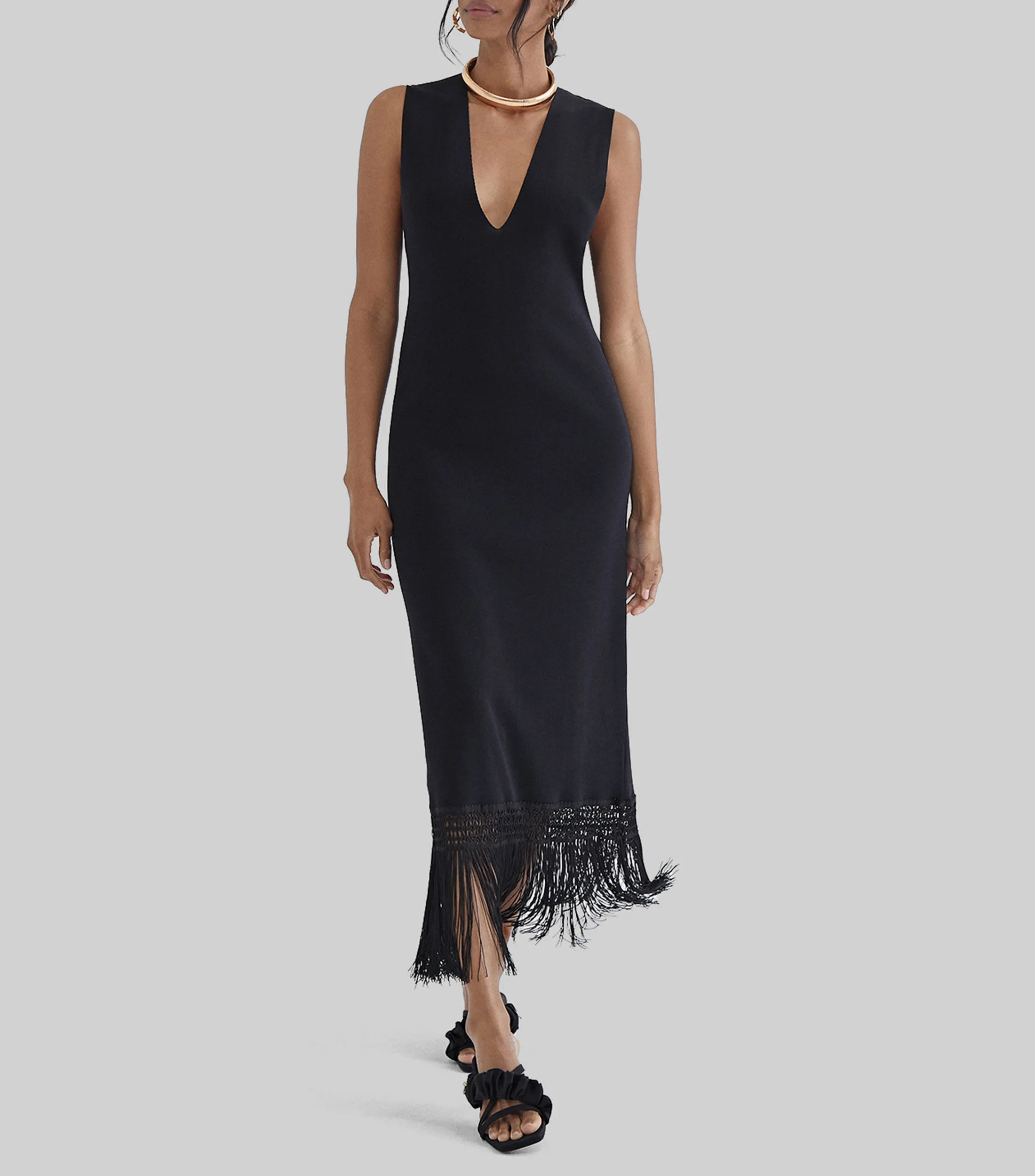 Lola Casademunt Vestido Midi Mujer