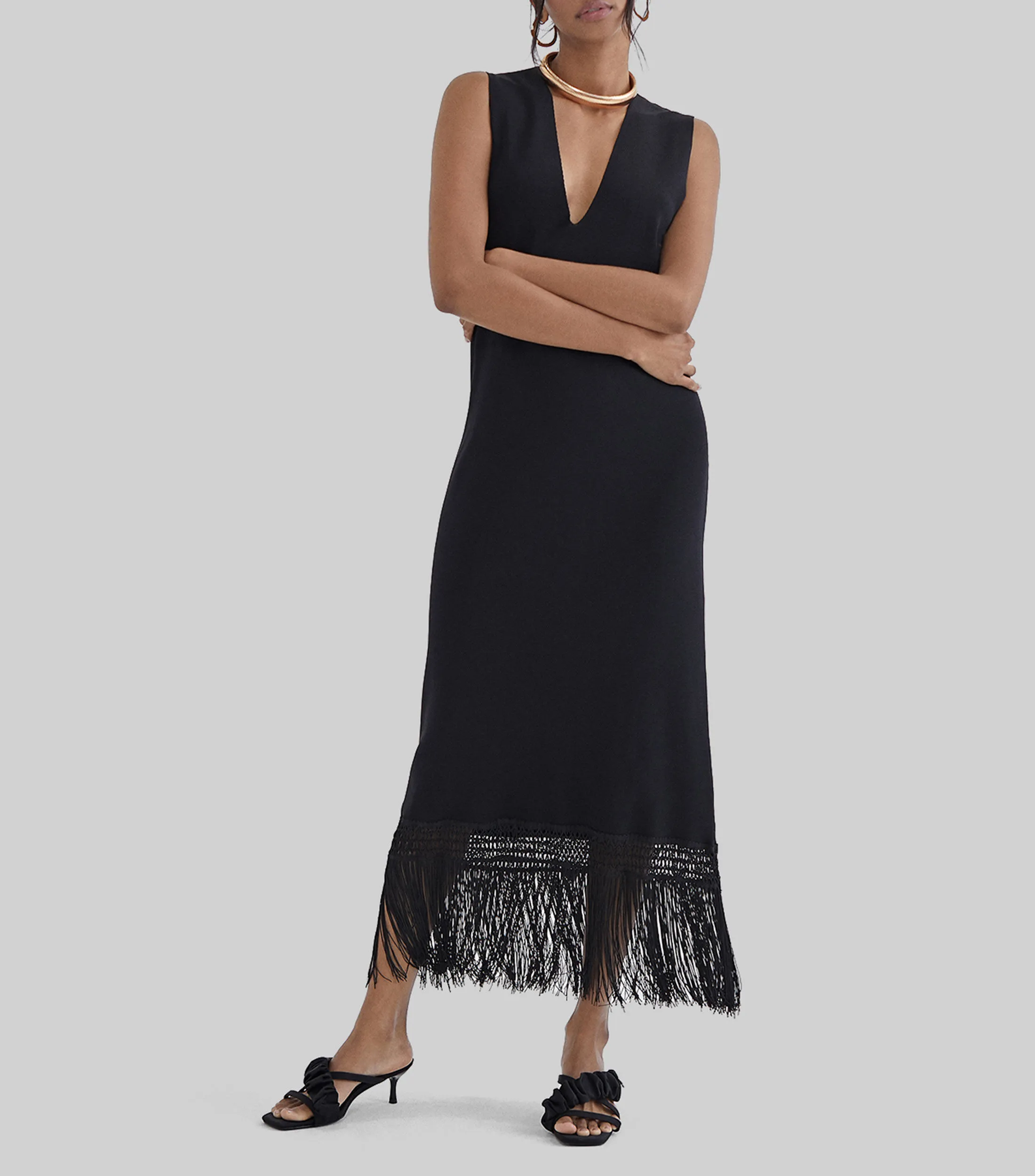 Lola Casademunt Vestido Midi Mujer