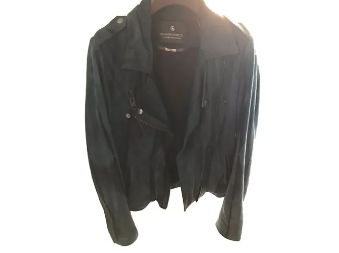 Maison Scotch Perfecto Azul marino 