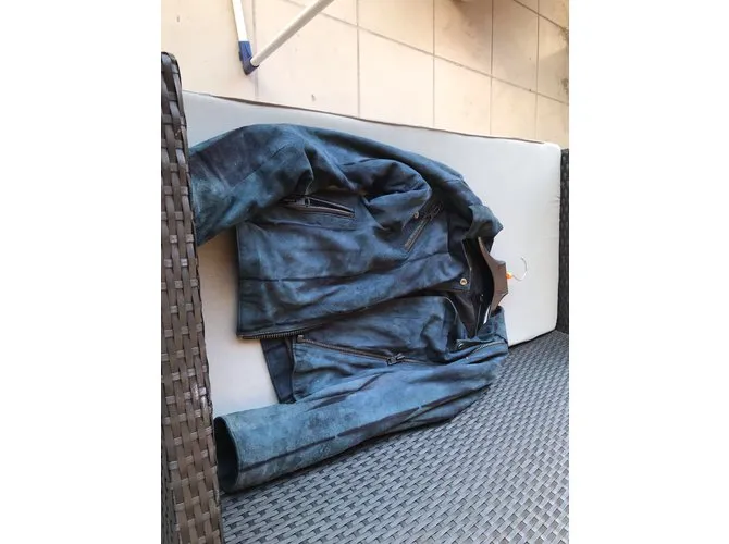 Maison Scotch Perfecto Azul marino 