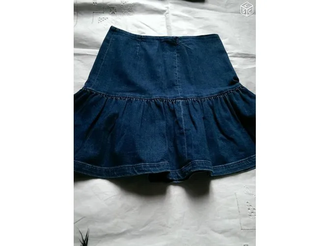 Maje Falda Azul 