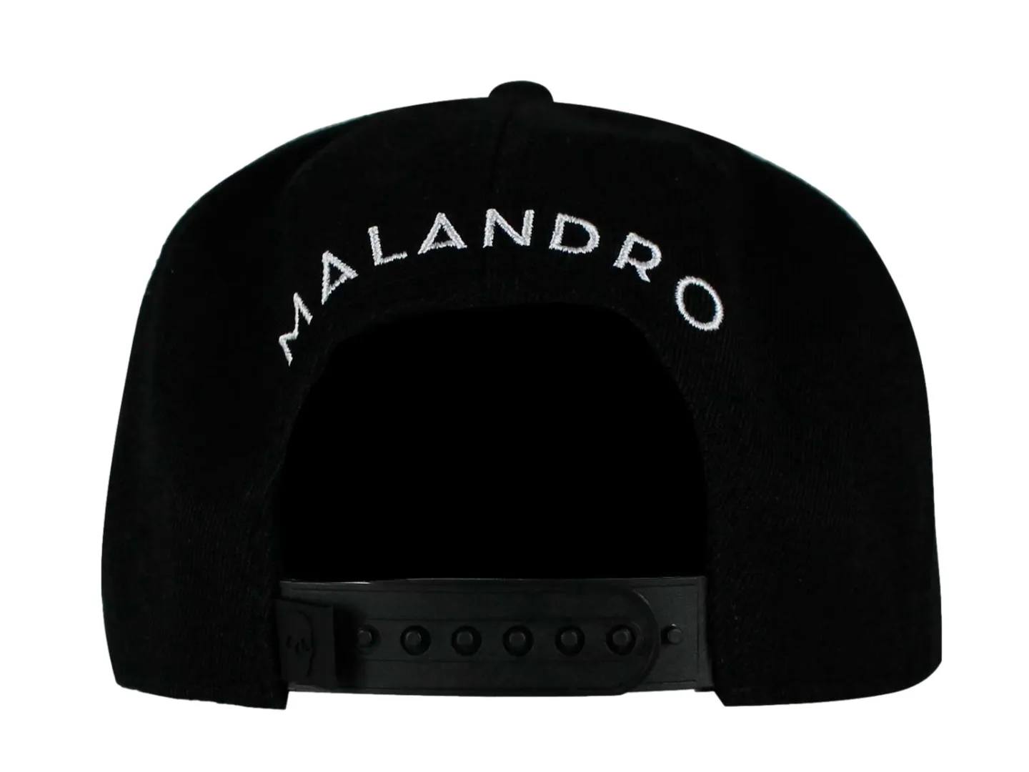 Malandro 7506 306275 355 Negro/blanco Bright Gr02 Snapback  Unica