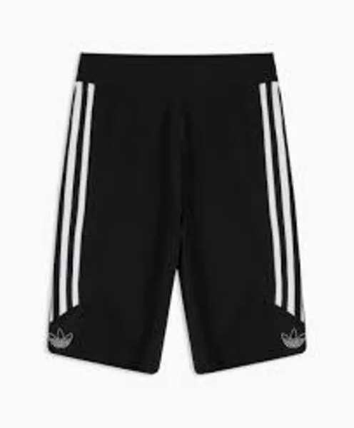 Malla Corta Mujer Adidas Negro