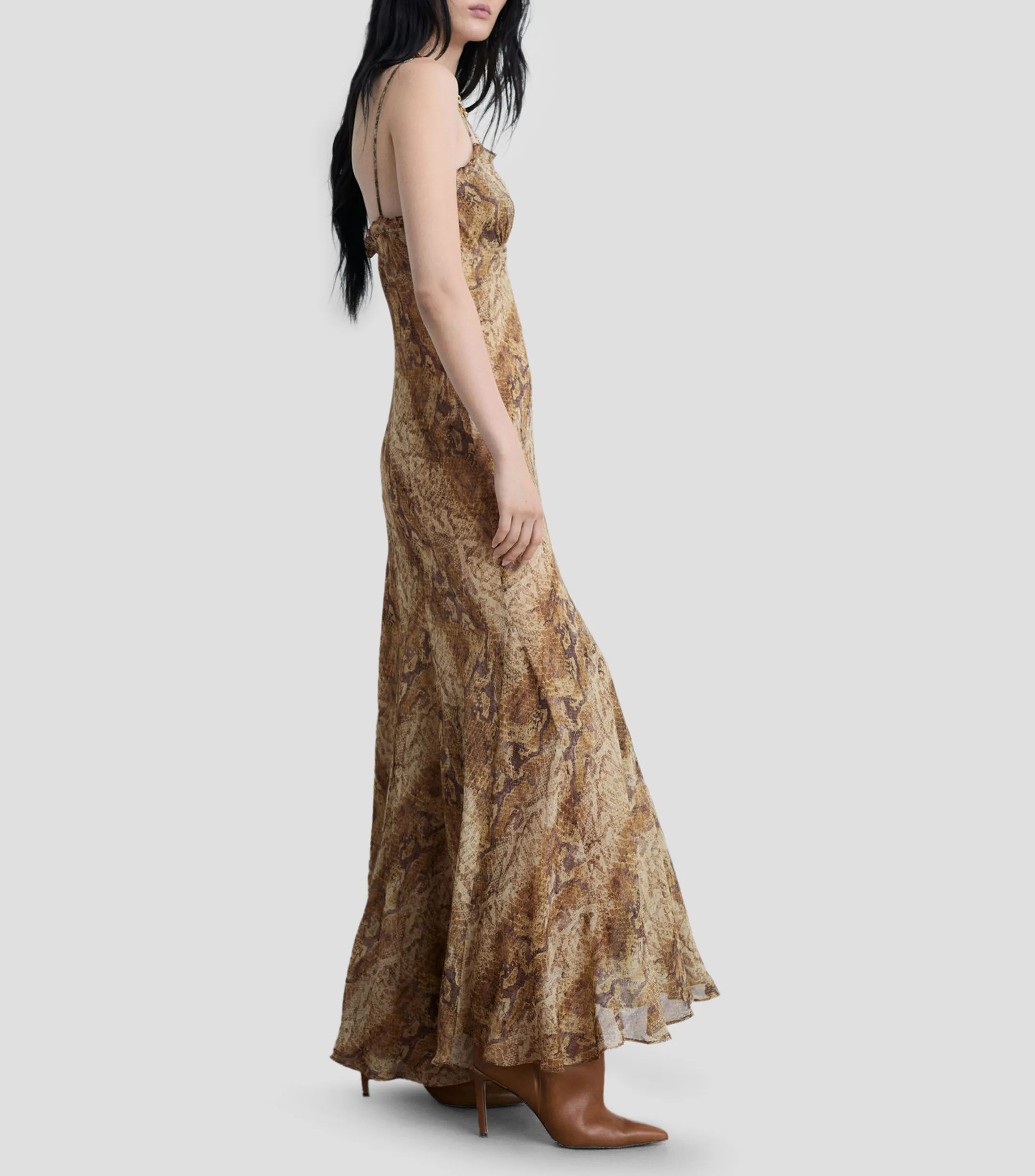 Mango Vestido largo Mujer