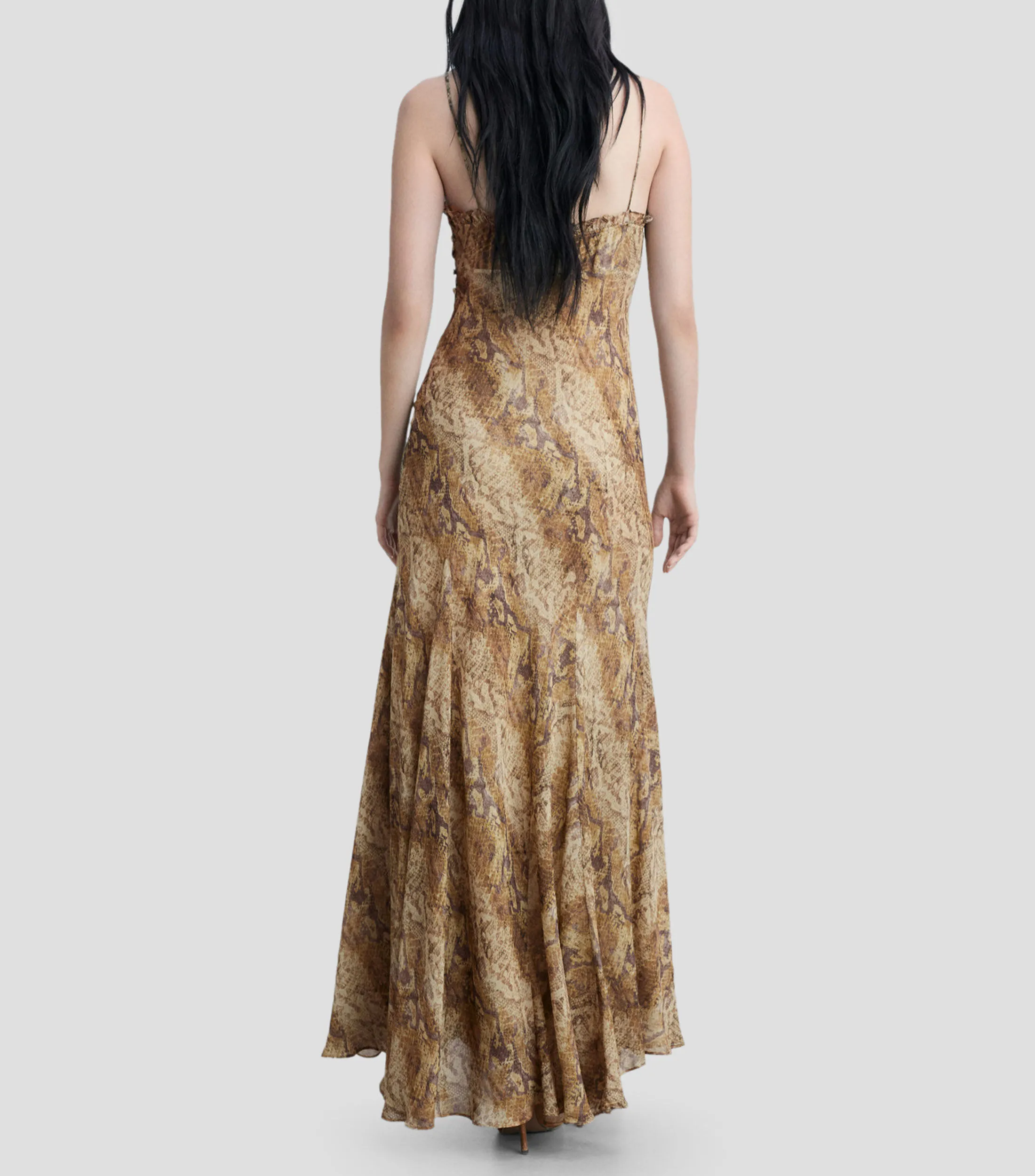 Mango Vestido largo Mujer