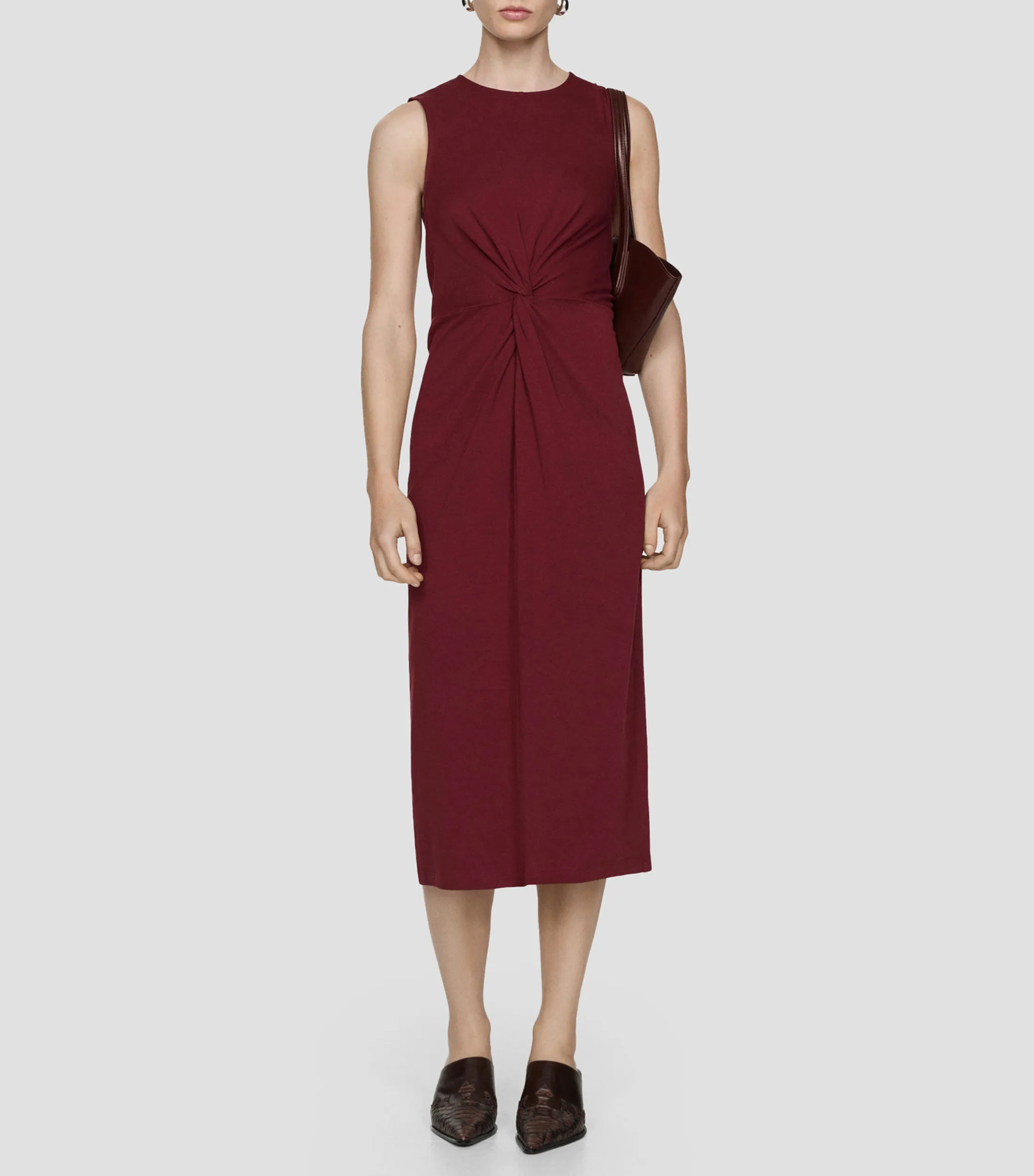 Mango Vestido Midi Mujer
