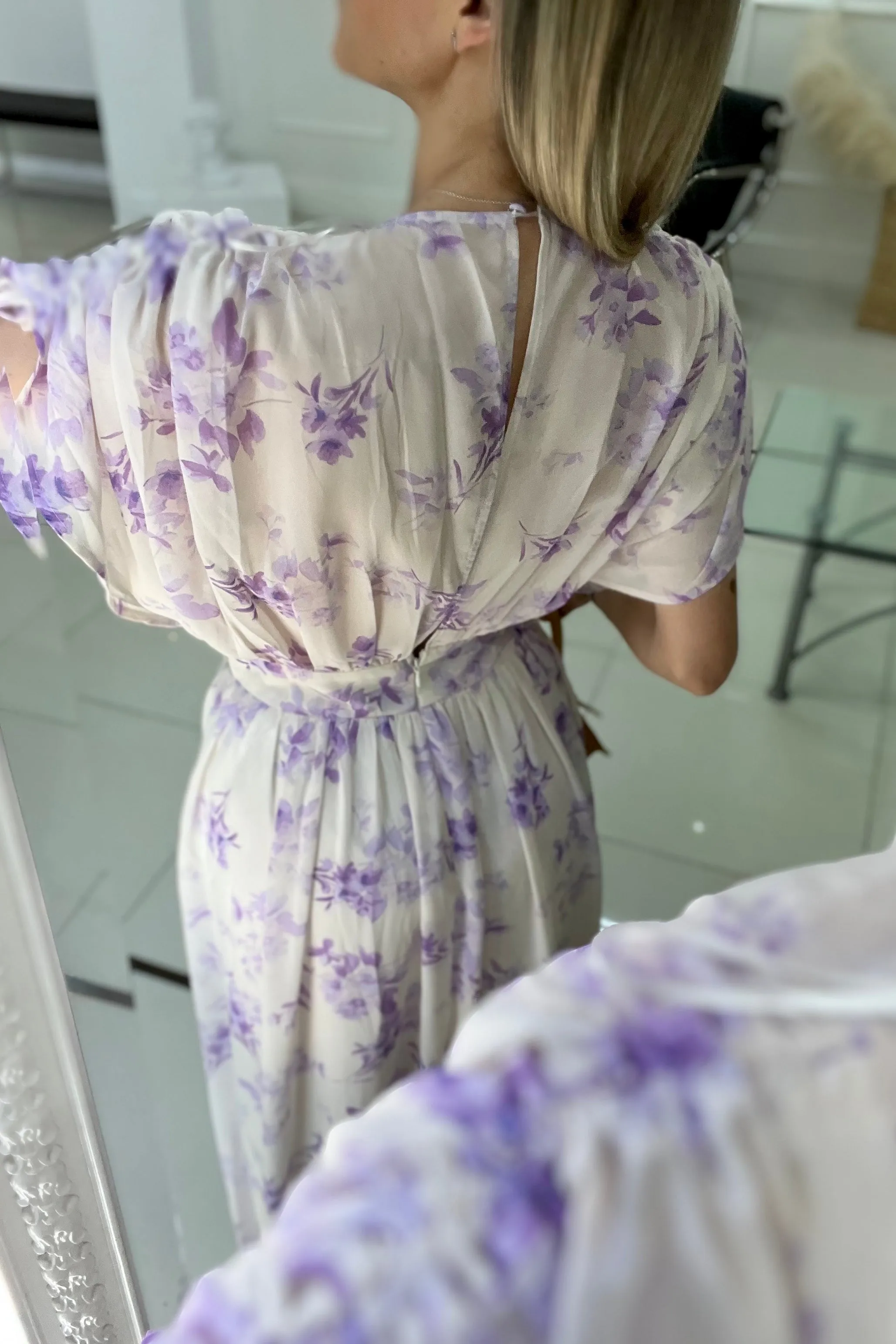 MAXI VESTIDO CORTE CINTURA
