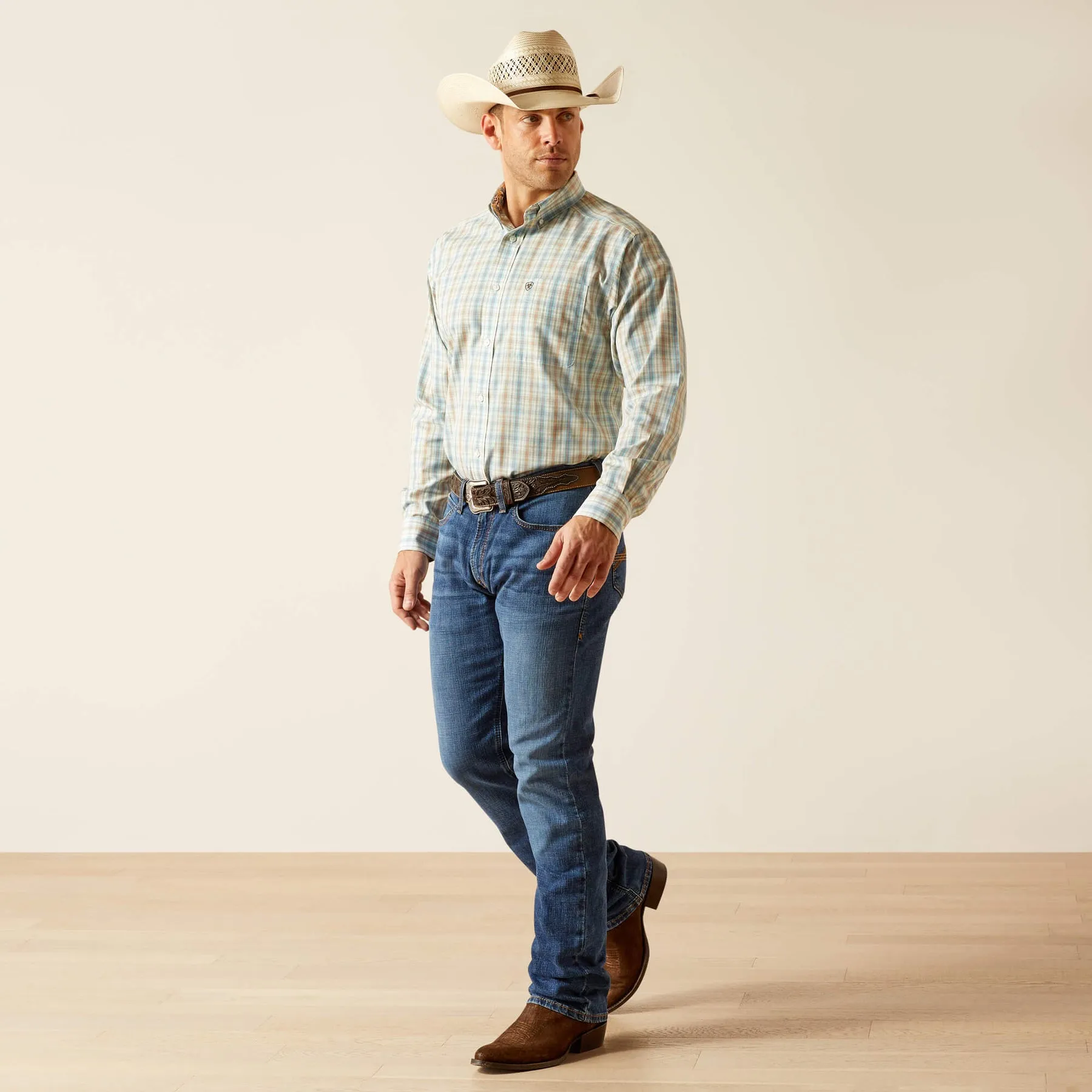 MEN'S ARIAT WRINKLE FREE IVAR CLASSIC FIT SHIRT