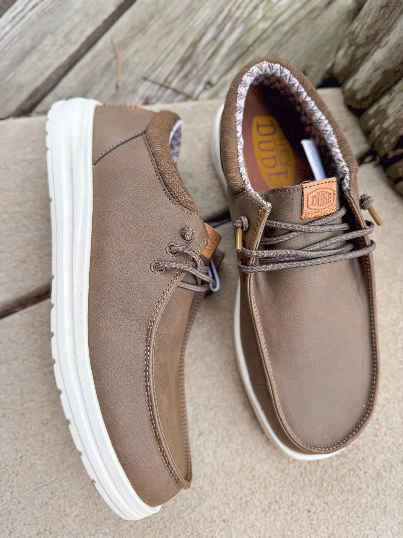 MEN'S HEY DUDE PAUL CLASSIC BROWN
