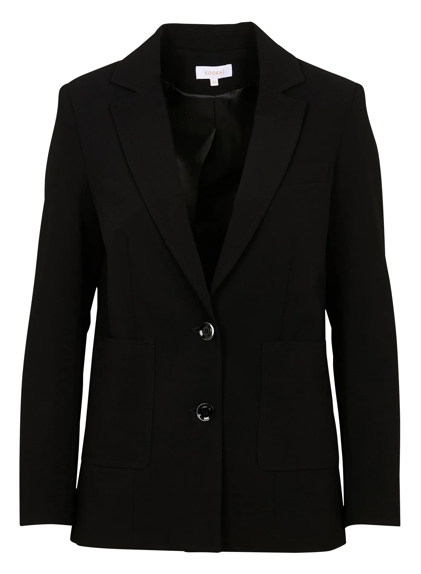 MIKA  CHAQUETA DE SASTRE AJUSTADA EN NEGRO
