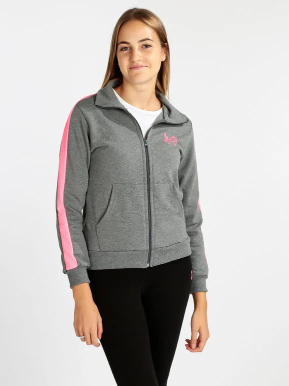 Millennium Sudadera de mujer con cremallera