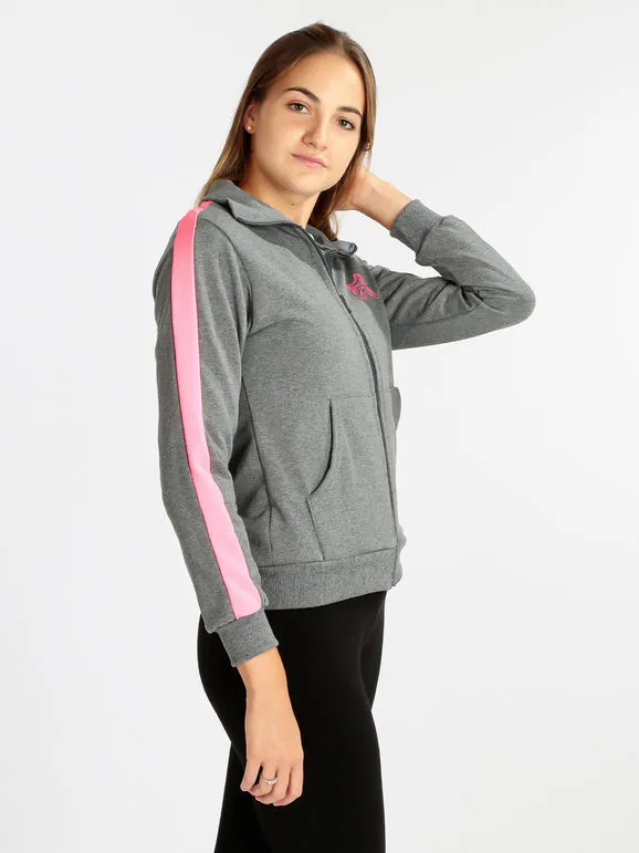 Millennium Sudadera de mujer con cremallera