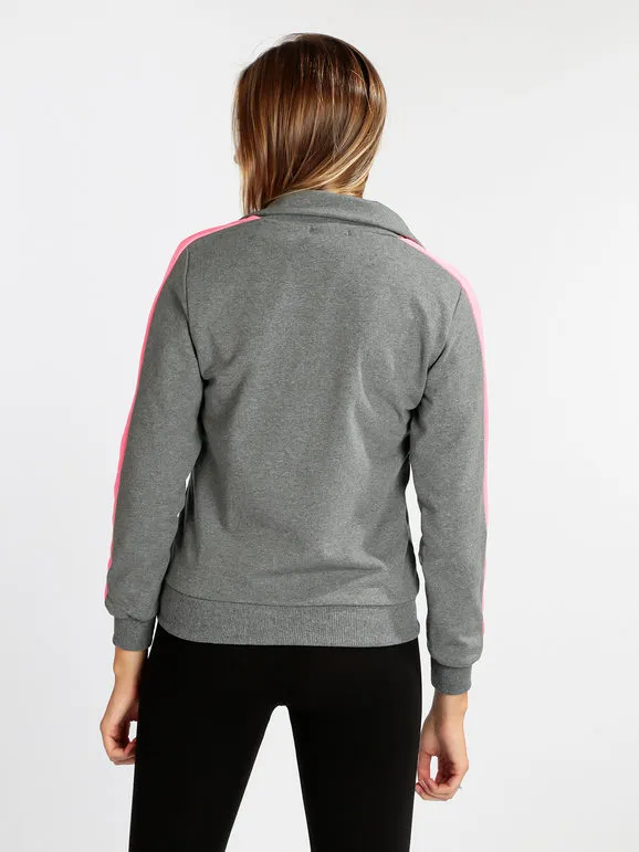 Millennium Sudadera de mujer con cremallera