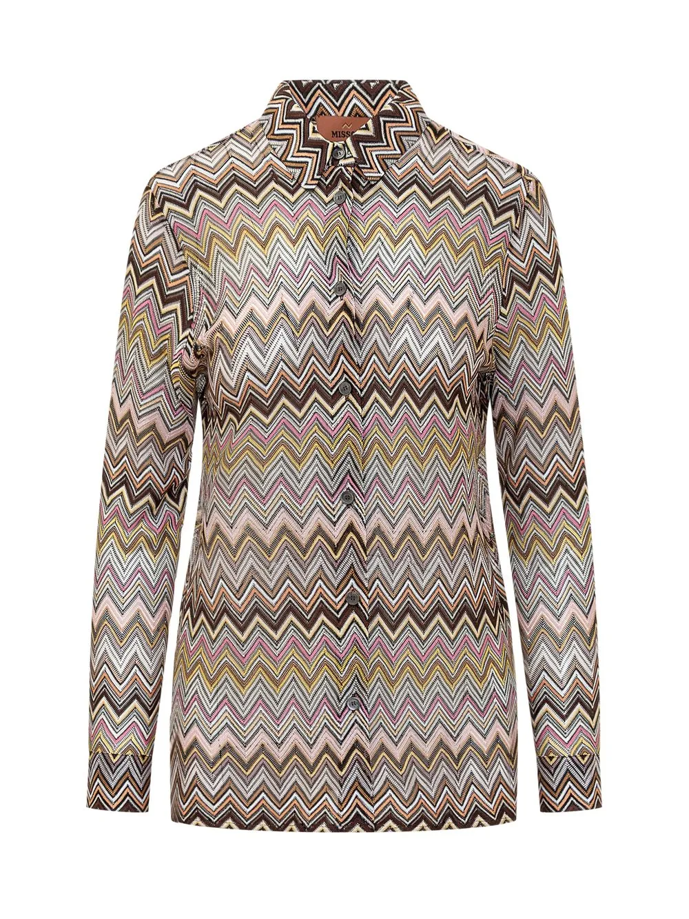 MISSONI Shirt with Zig Zag Pattern