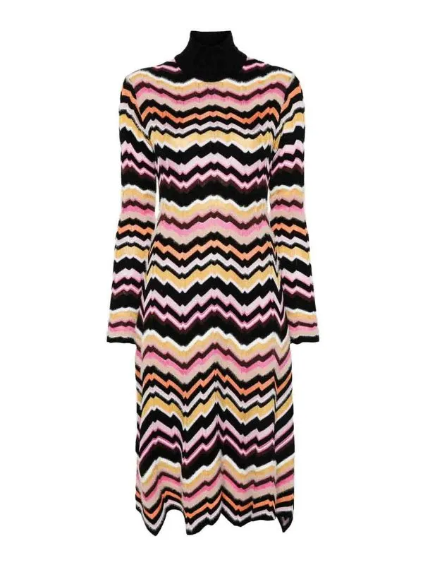 MISSONI VESTIDO CORTO  NEGRO