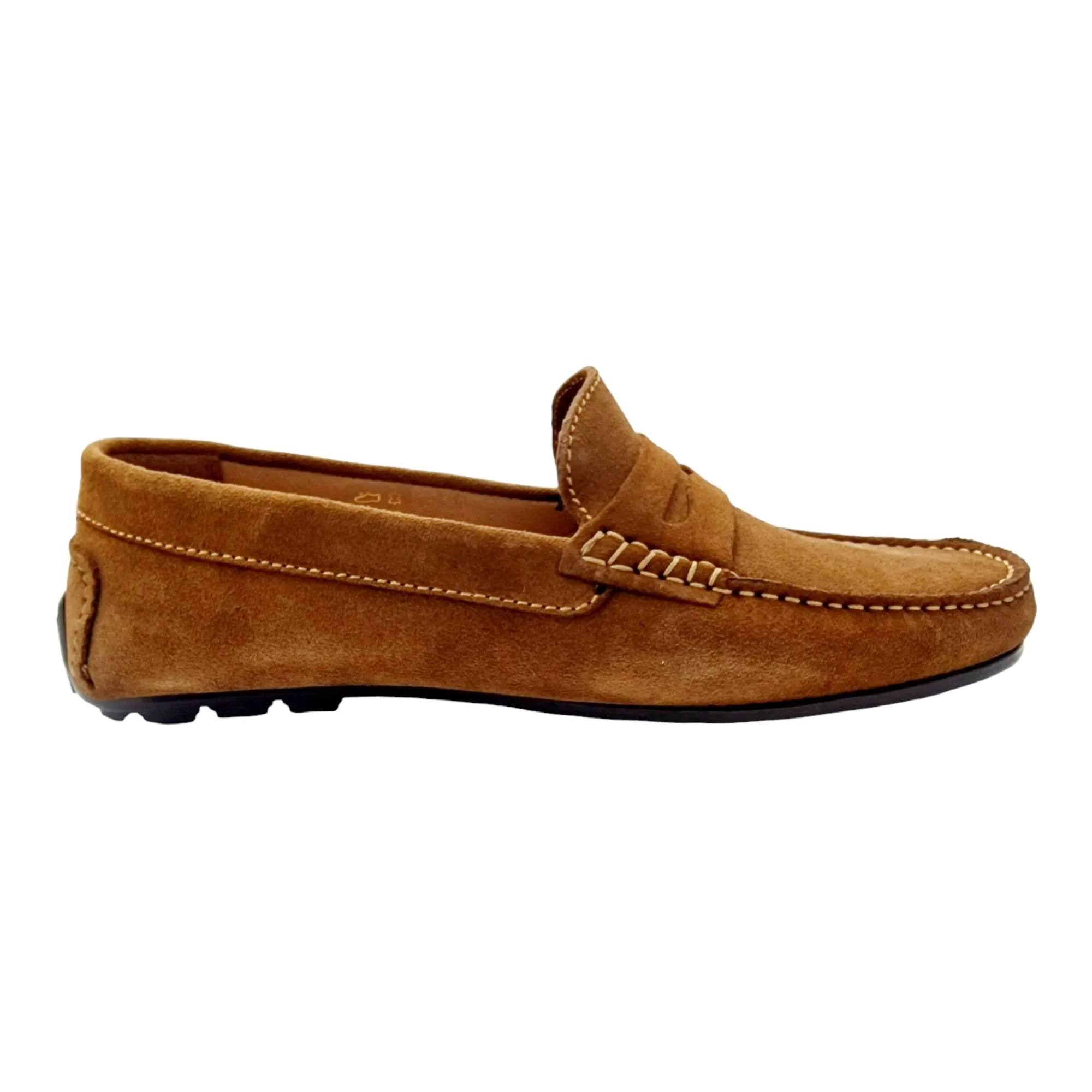 MOCASIN DRIVER HOMBRE ANTIFAZ SERRAJE CAMEL
