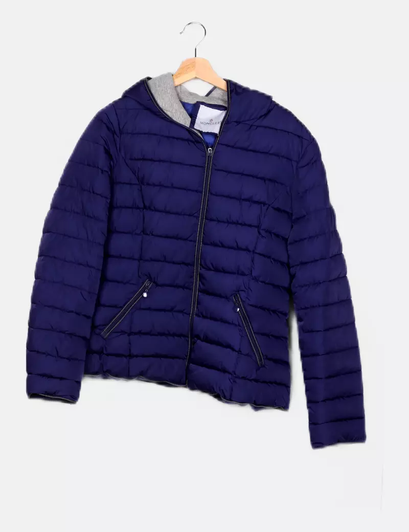 Moncler Cazadora azul acolchada