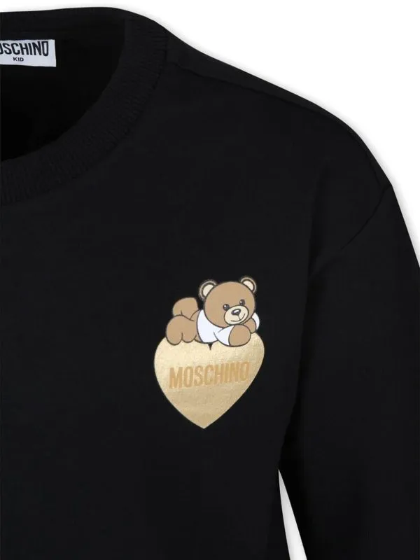 MOSCHINO VESTIDO LARGO  NEGRO