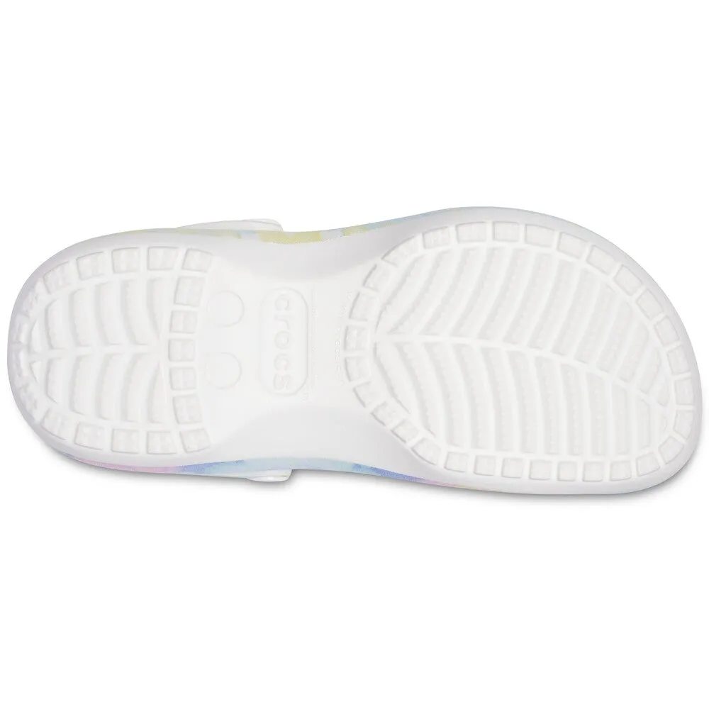 Mujer | Classic Platform Tie Dye Graphic Clog