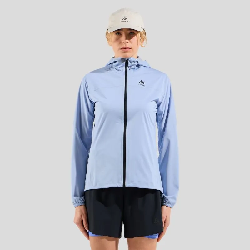 MUJER ODLO CHAQUETA XALP IMPERMEABLE (AZUL GARZA) CHAQUETA