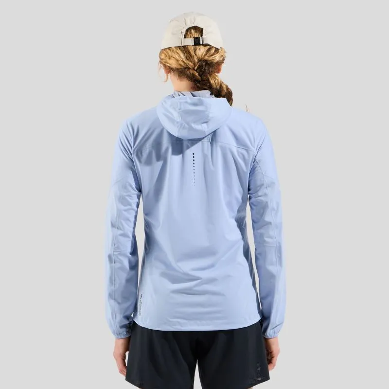 MUJER ODLO CHAQUETA XALP IMPERMEABLE (AZUL GARZA) CHAQUETA