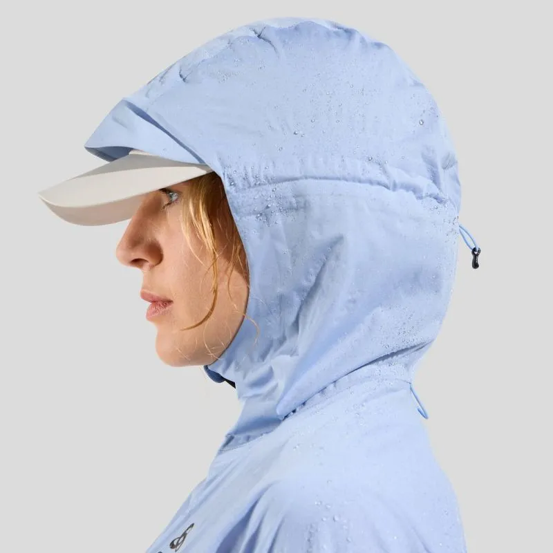 MUJER ODLO CHAQUETA XALP IMPERMEABLE (AZUL GARZA) CHAQUETA