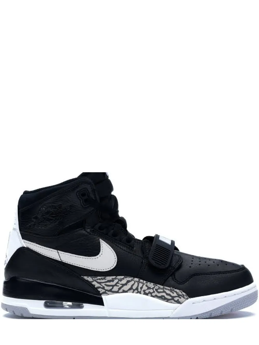 N370O jordan legacy 312 Black White JORDAN LEGACY 312 'BLACK CEMENT'
