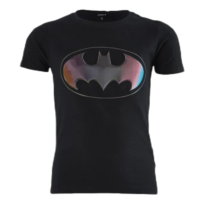 Name It Batman Kale Ss Top Black