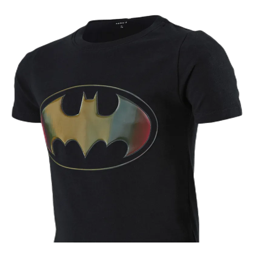 Name It Batman Kale Ss Top Black
