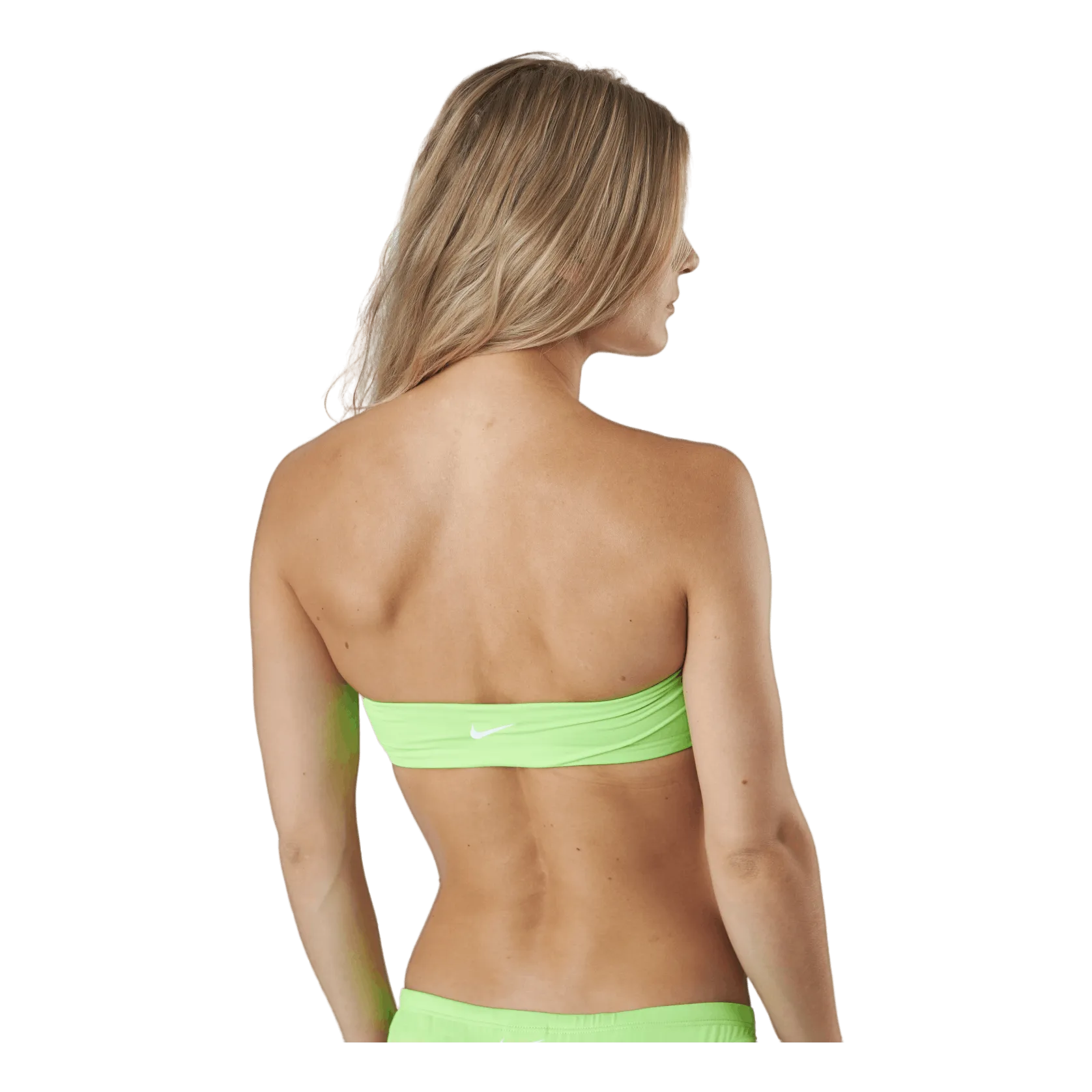 Natación Nike Bandeau Bikini Top Green