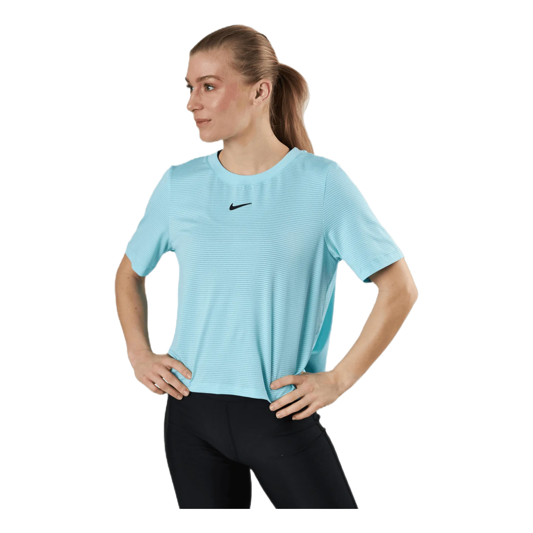 Nike Court Advantage Top SS Black