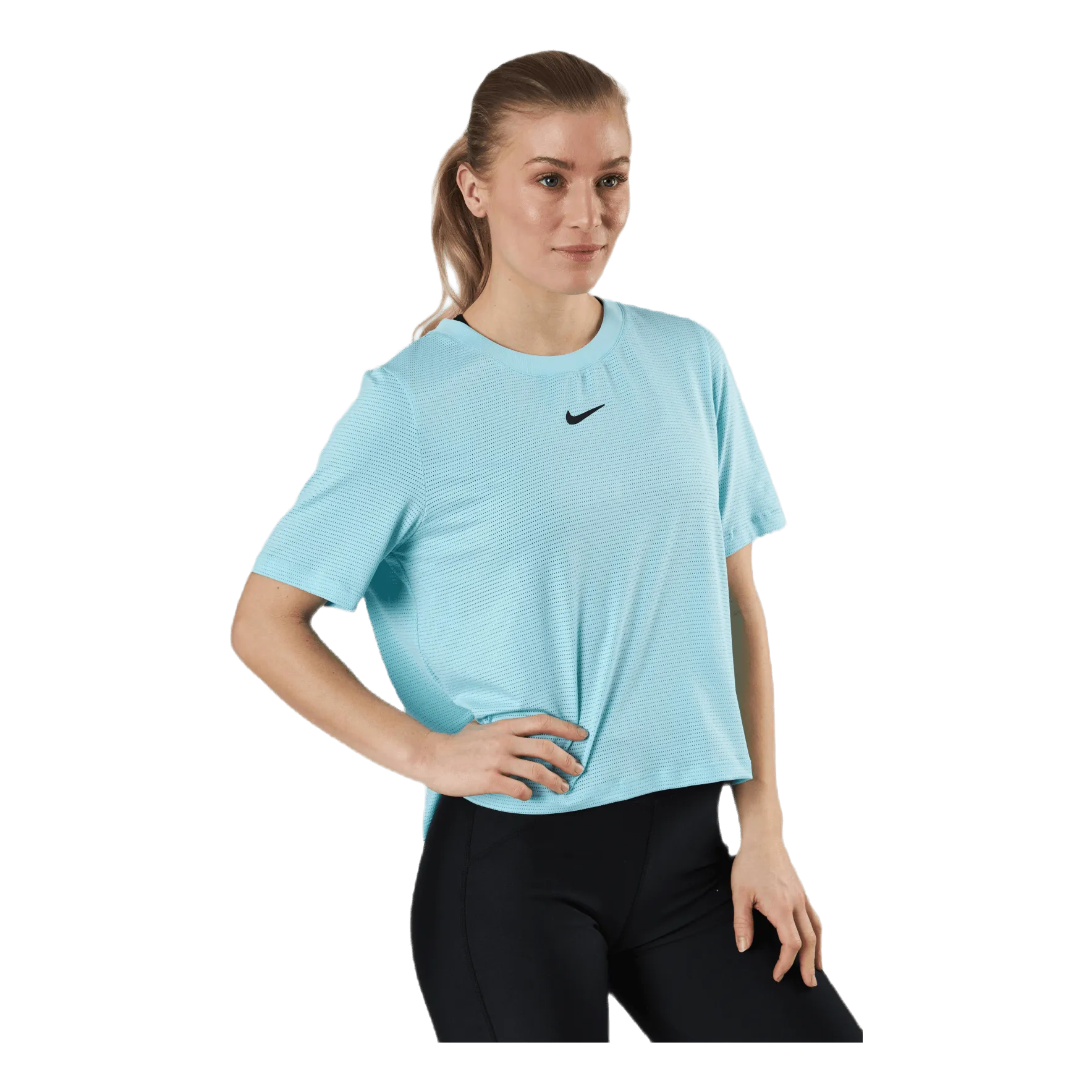 Nike Court Advantage Top SS Black