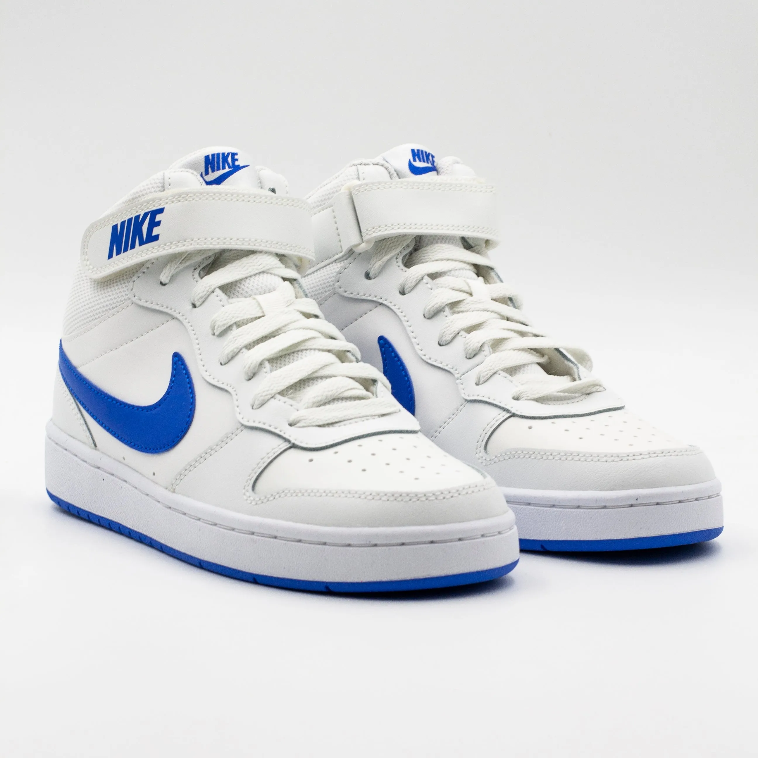 Nike Court Borough MID Blanco Azul